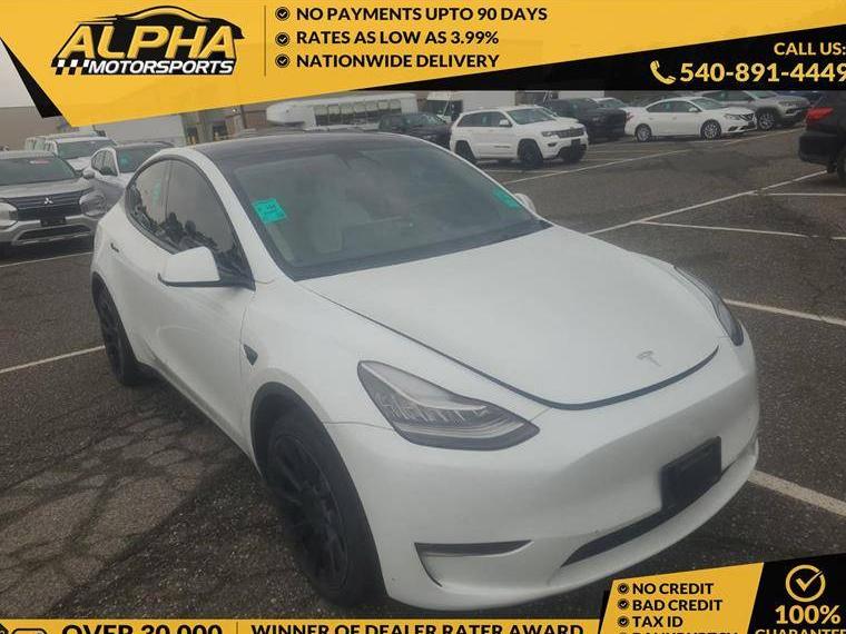 TESLA MODEL Y 2022 7SAYGDEE3NF375449 image